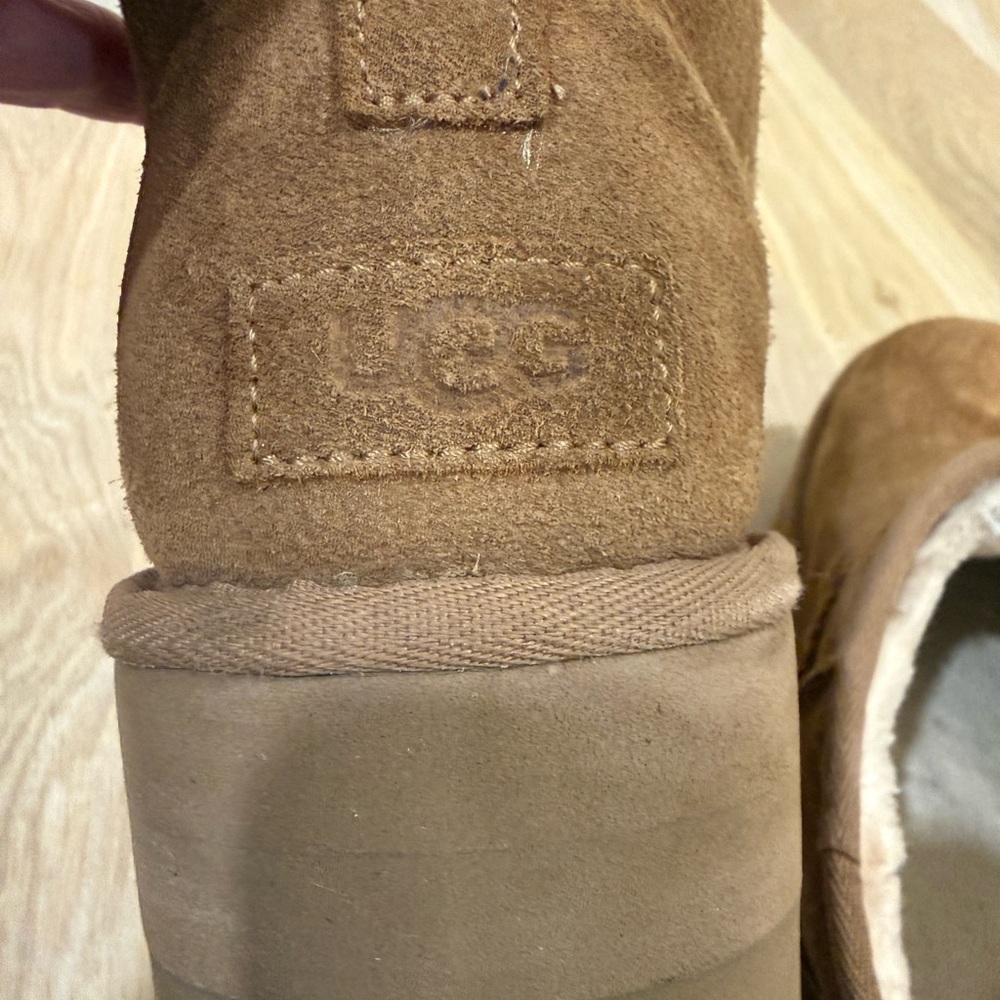 UGG Women's Tan chestnut Ulta mini Platform Boots - Picture 8 of 16